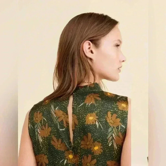 Knot Sisters Green Floral Jumpsuit - Picture 3 of 12